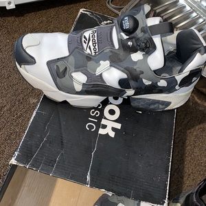 Used men Bape Rebooks Insta Pump size 10
